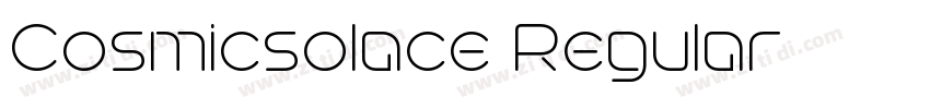 Cosmicsolace Regular字体转换 Cosmicsolace Regular字体转换